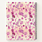 Cute Coquette country girl aesthetic pattern Notitieboek (Achterkant)