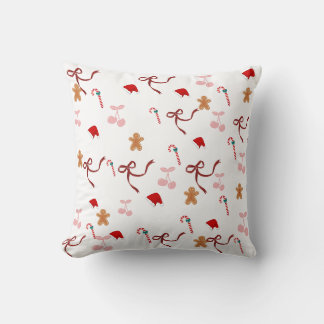 Cute Coquette Lint Kerst Kussenhoes Kussen