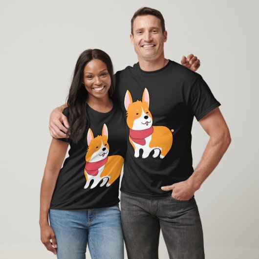 Cute Corgi 527 T-shirt (Unisex)