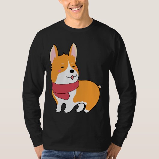 Cute Corgi 527 T-shirt (Voorkant)