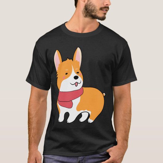 Cute Corgi 527 T-shirt (Voorkant)