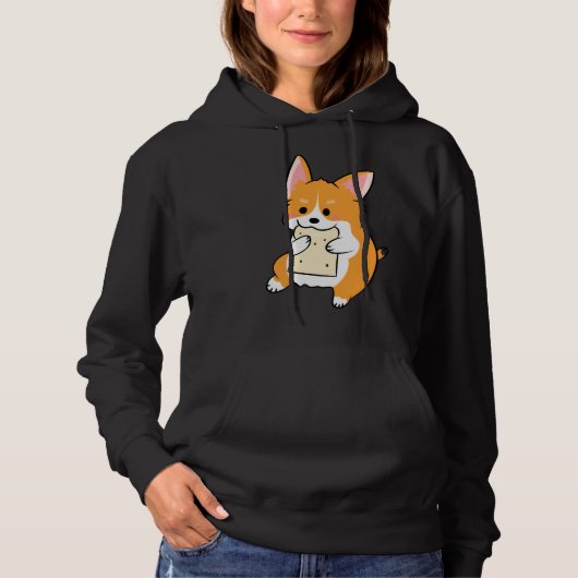 Cute Corgi 538 Hoodie (Voorkant)