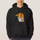 Cute Corgi 733 Hoodie (Voorkant)