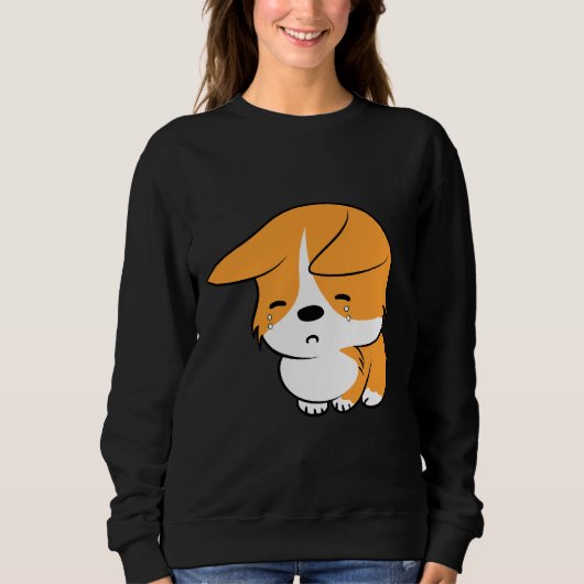 Cute Corgi 733 Trui (Voorkant)