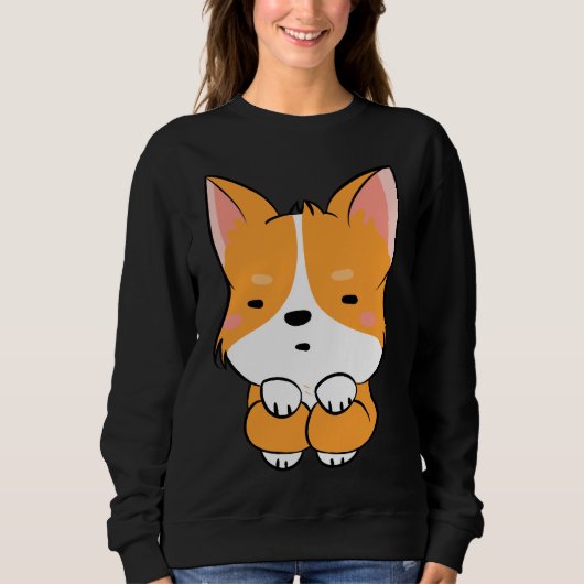 Cute Corgi 740 Trui (Voorkant)