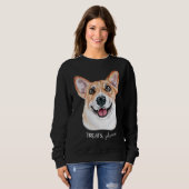 Cute Corgi 807 Trui (Voorkant volledig)