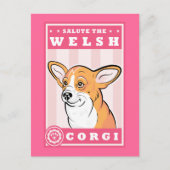 Cute Corgi Briefkaart (Voorkant)