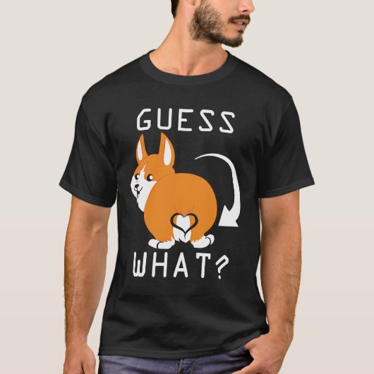 Cute Corgi Butt Essential T-shirt (Voorkant)