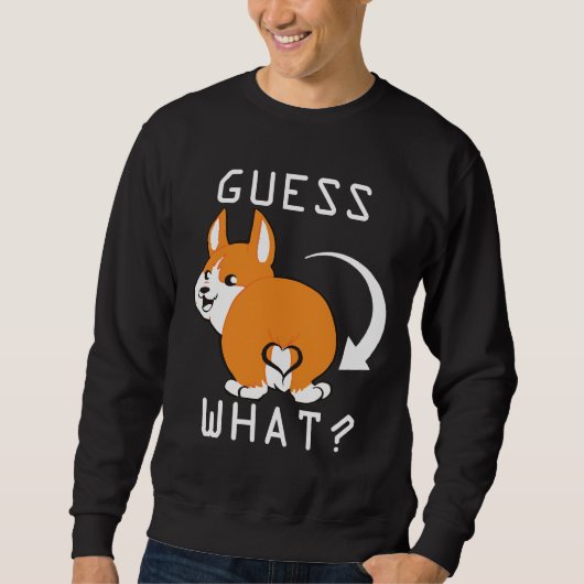 Cute Corgi Butt Essential Trui (Voorkant)
