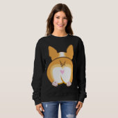 Cute Corgi Butt Lover Trui (Voorkant volledig)