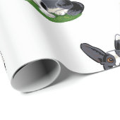 Cute Corgi Cadeaupapier (Rol Hoek)