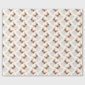 Cute Corgi Cadeaupapier (Vlak)