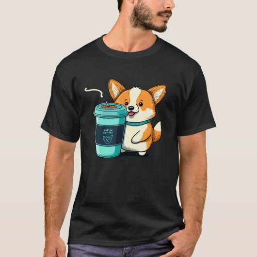 Cute Corgi Cool Pembroke Welsh Corgi  11 T-shirt (Voorkant)