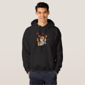 Cute Corgi Cool Pembroke Welsh Corgi 13 Hoodie (Voorkant volledig)