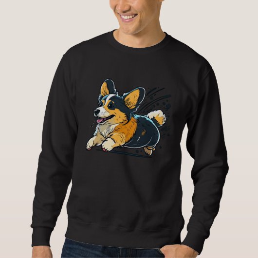 Cute Corgi Cool Pembroke Welsh Corgi  14 Trui (Voorkant)