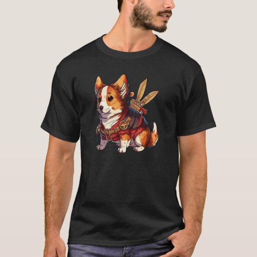 Cute Corgi Cool Pembroke Welsh Corgi 7 T-shirt (Voorkant)
