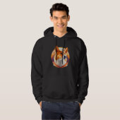 Cute Corgi Cool Pembroke Welsh Corgi  9 Hoodie (Voorkant volledig)