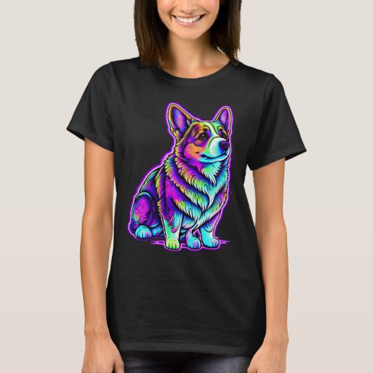 Cute Corgi Cool Pembroke Welsh Corgi T-shirt (Voorkant)