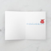 Cute corgi corgi moving home card kaart (Binnen)