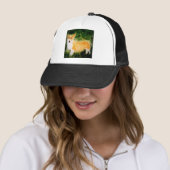 Cute Corgi Dog Art Trucker Pet (In situ)