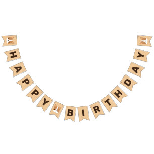 Cute Corgi Dog Birthday Vlaggetjes