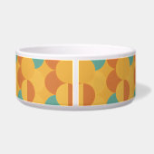 Cute Corgi Dog Bowls, Funny Pattern Puppy Voerbakje (Achterkant)