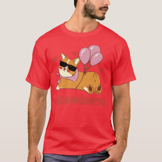 Cute Corgi Dog Lover Incorgnito Pun Funny-724 T-shirt