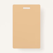 Cute Corgi Dog met persoonlijke naam Badge (Achterkant)