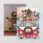 Cute Corgi Funny Hondenliefhebber Corgi RSVP Kaartje (Voorkant / Achterkant)