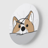 Cute Corgi Grote Klok (Hoek)