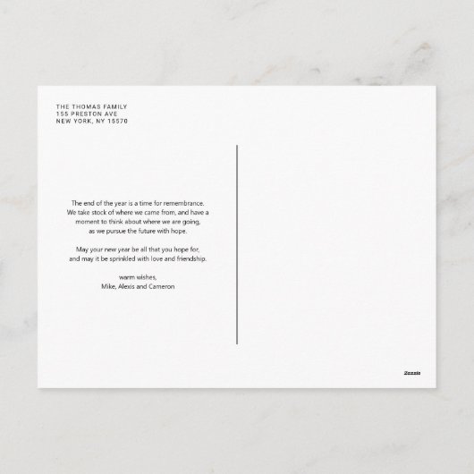 Cute Corgi in String Lights Merry-kerstfoto Feestdagenkaart (Achterkant)