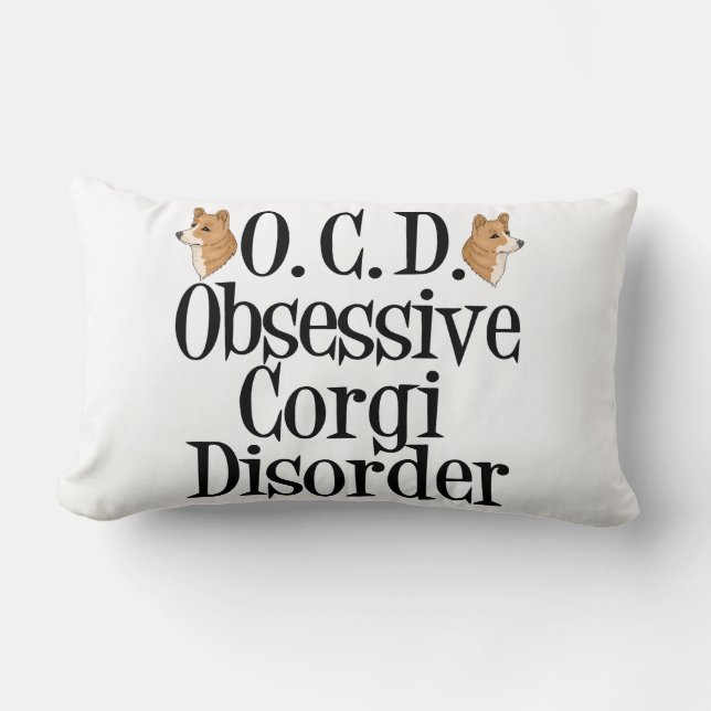 Cute Corgi Kussen (Voorkant)