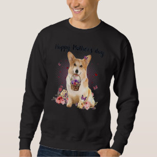 Cute Corgi mama Flower Happy Moederdag Love Dog Trui