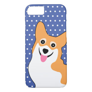 Cute Corgi met een Big Smile Case-Mate iPhone Case