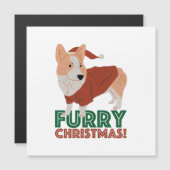 Cute Corgi met kerstmis: Furry kerst (Voorkant / Achterkant)