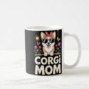 Cute Corgi-ontwerp voor vrouwen meisjes moeder hon Koffiemok