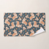 Cute Corgi Pattern Bad Handdoek (Handdoek)