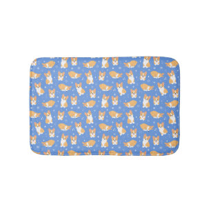 Cute Corgi Pattern Badmat