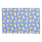 Cute Corgi Pattern Kussensloop (Voorkant)