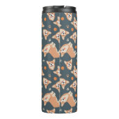 Cute Corgi Pattern Thermosbeker (Achterkant)