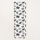 Cute Corgi Pattern Yogamat (Achterkant)