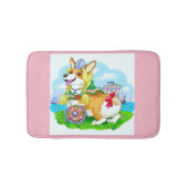 Cute Corgi Pembroke - badmat / Pet. (Voorkant)