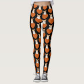 Cute Corgi Puppy Dog Leggings (Voorkant)