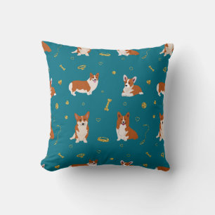 Cute Corgi Puppy Dogs Kussen