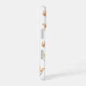 Cute Corgi Puppy Pattern Phone Case iPhone 16 Hoesje (Rechterkant)