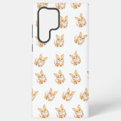 Cute Corgi Puppy Pattern Phone Case Samsung Galaxy Hoesje (Achterkant)