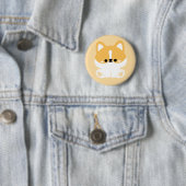 Cute Corgi Ronde Button 5,7 Cm (In situ)