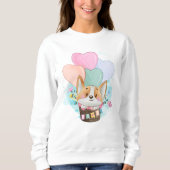 Cute Corgi Sweatshirt (Voorkant)
