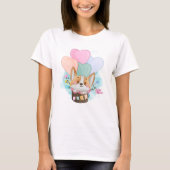 Cute Corgi T-shirt (Voorkant)