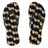 Cute Corgi Teenslippers (Voetbed)